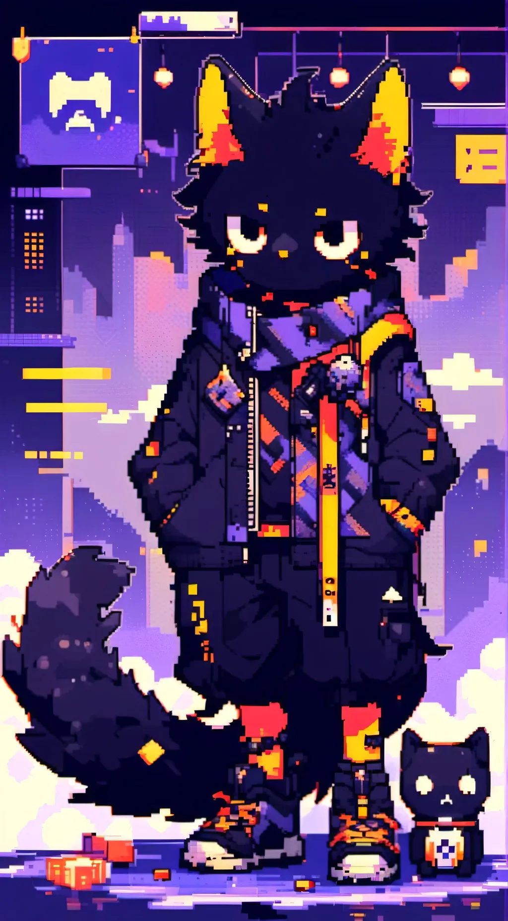 ai character: Puro 2.0 background