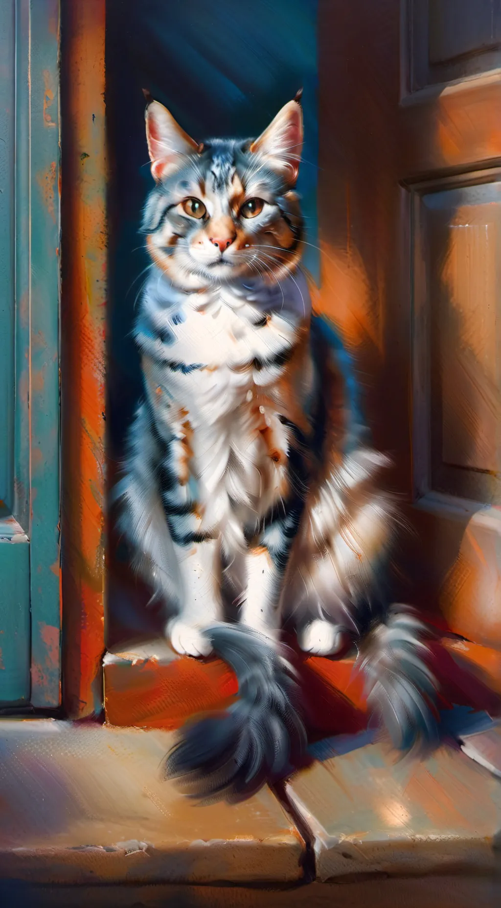 ai character: Catty background