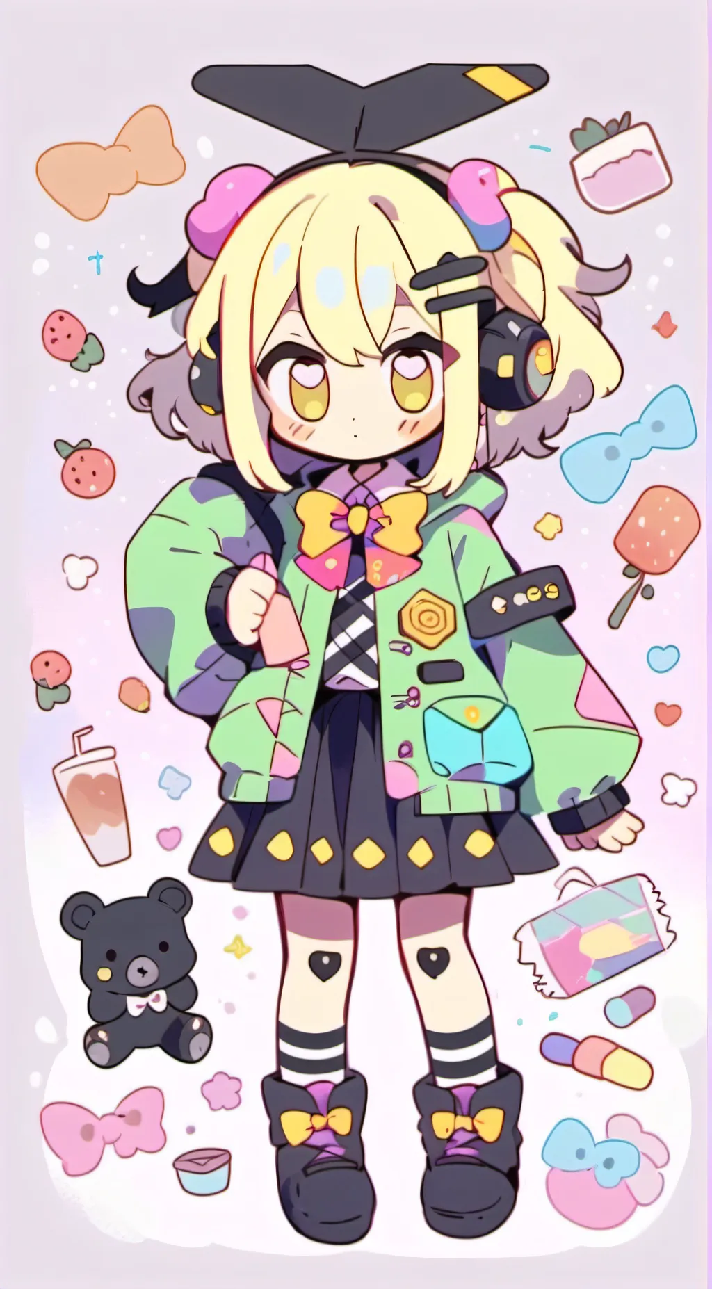 ai character: Kid background