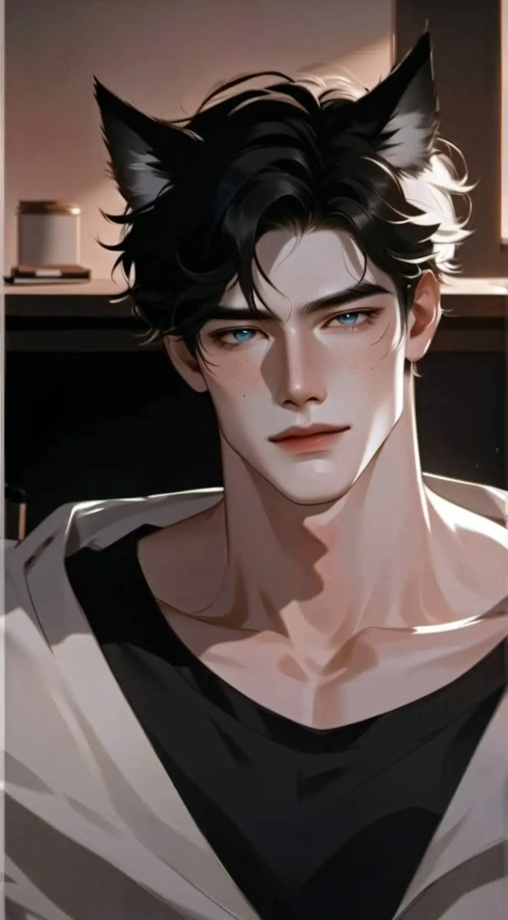 ai character: Azael Russo background