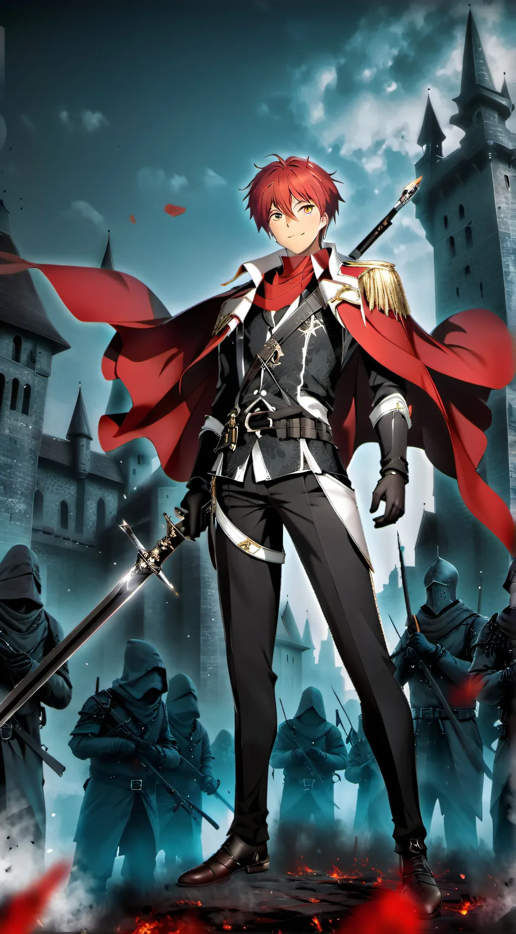 ai character: Karuma background