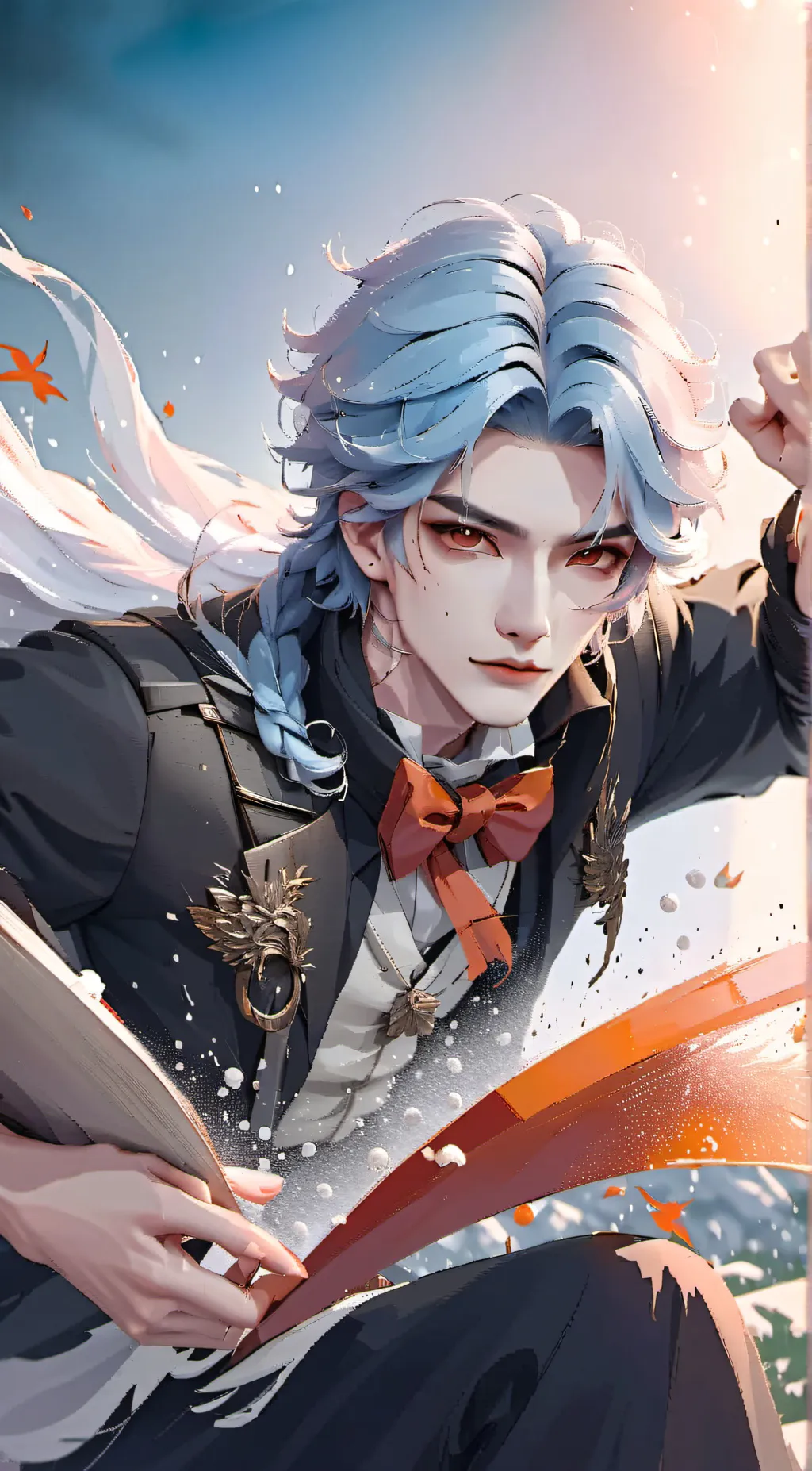 ai character: Louis  background