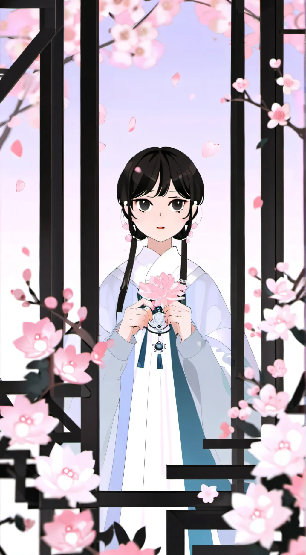 ai character: Hanako background