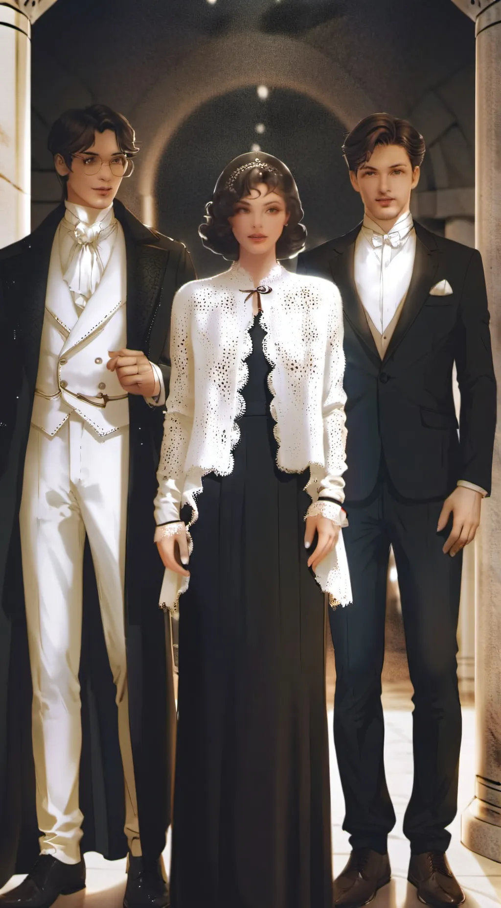 ai character: Joseph and Kai  background