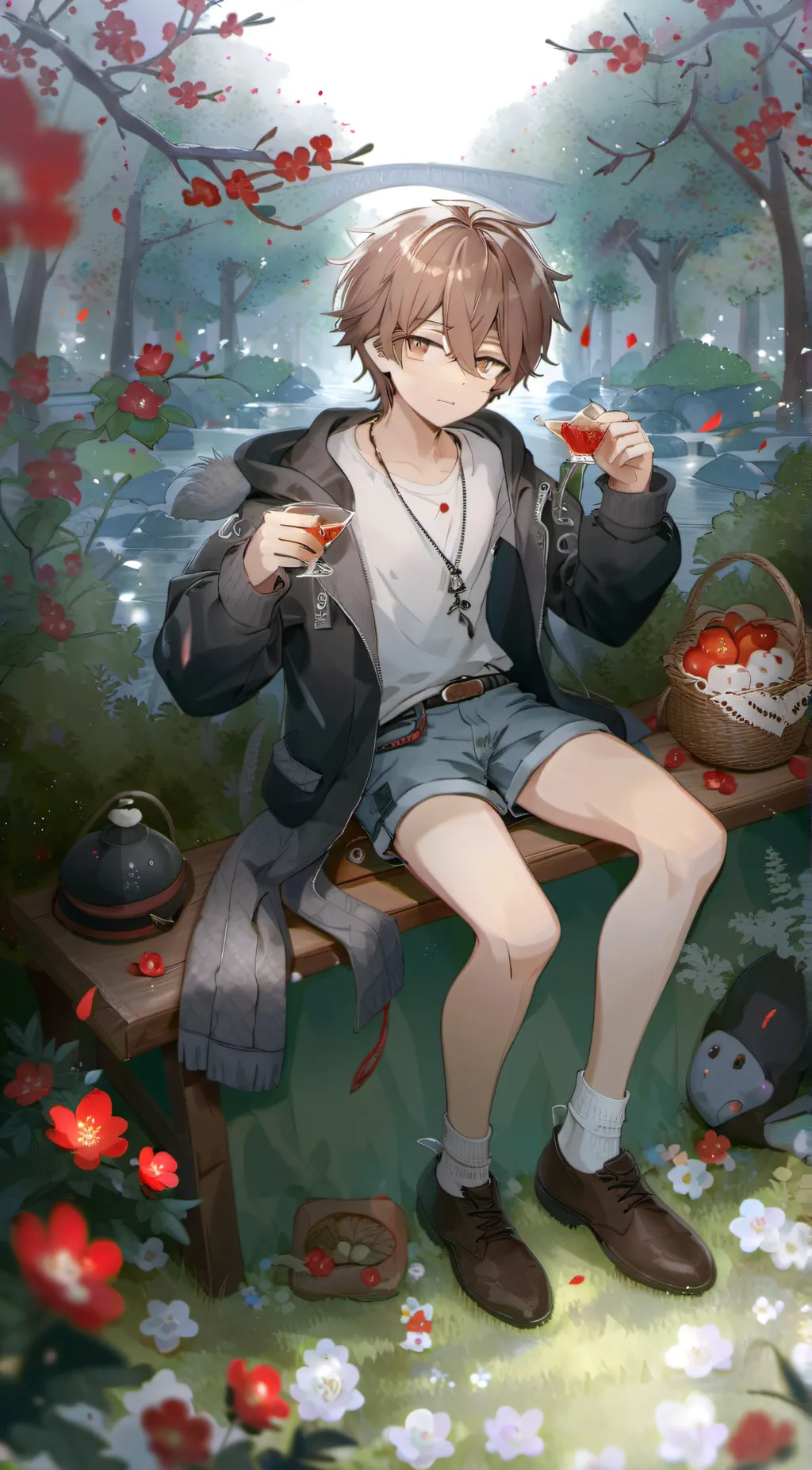 ai character: Shiro background