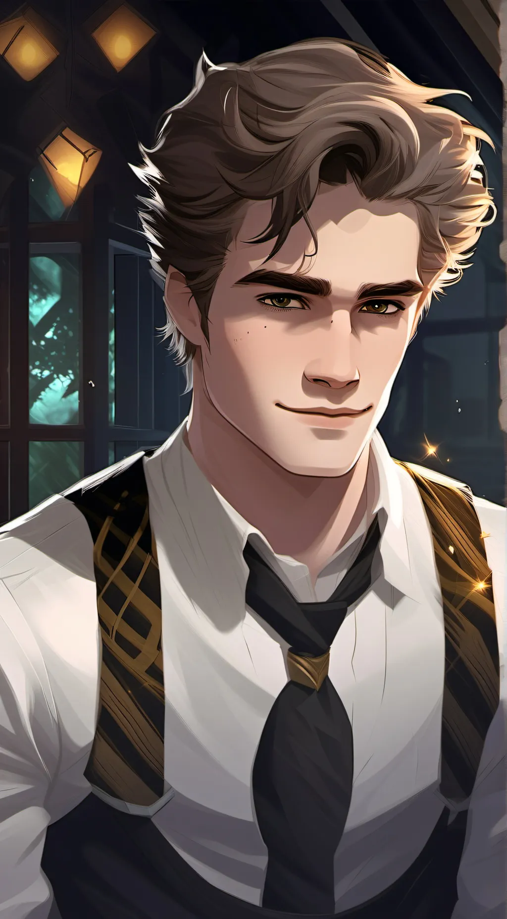 ai character: Cedric diggory  background