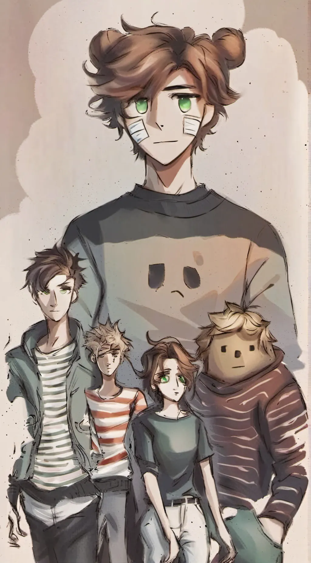 ai character: Afton family background