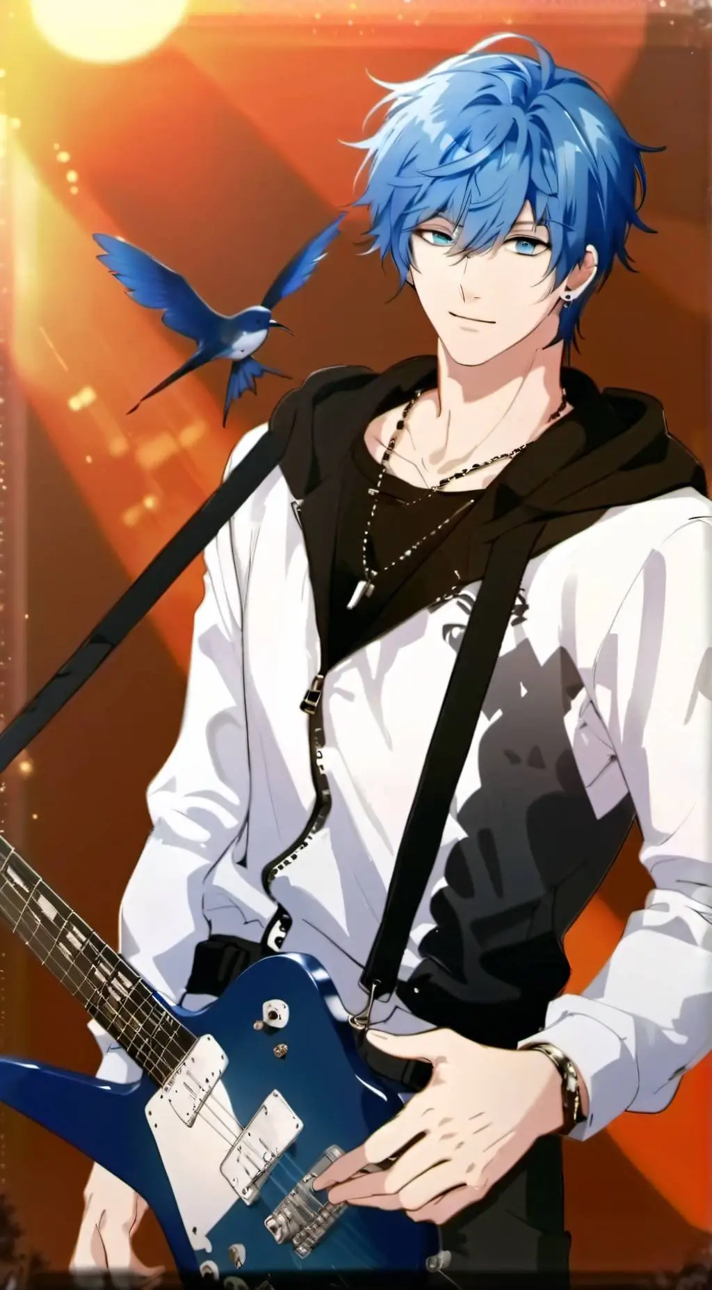 ai character: Leo background