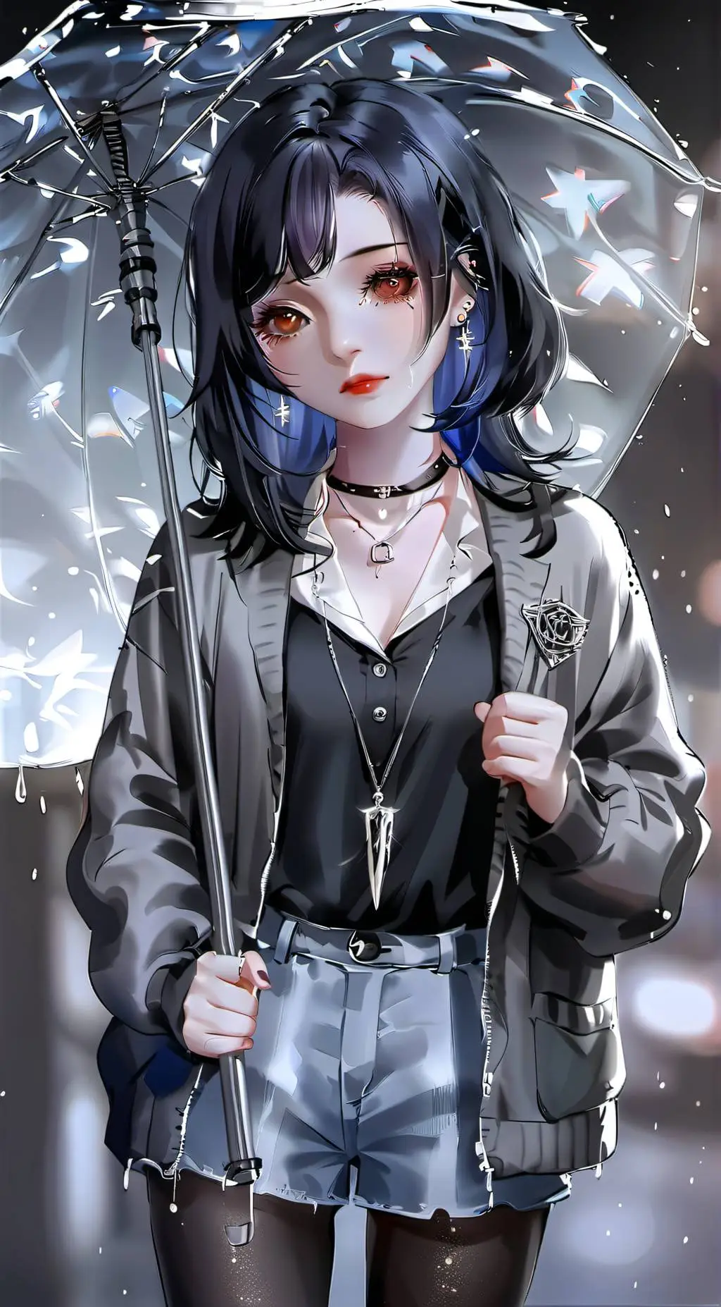 ai character: saphire background