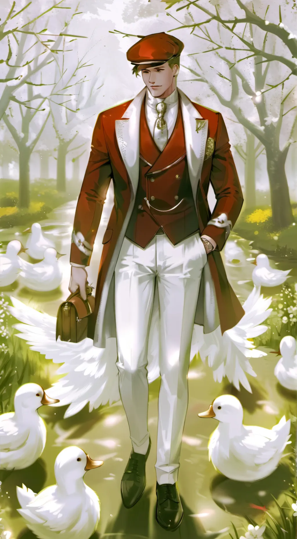 ai character: Lucifer background