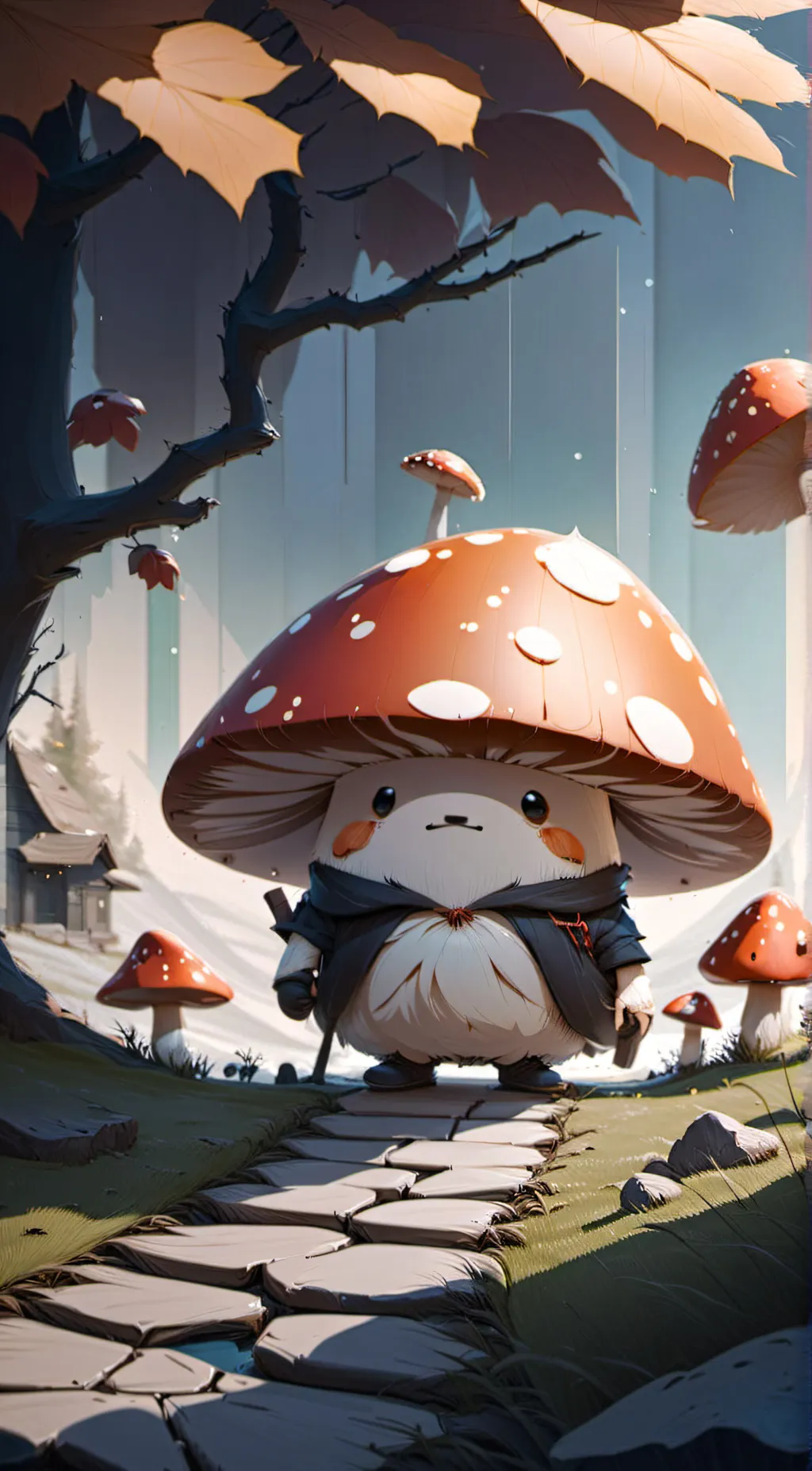 ai character: srummy background