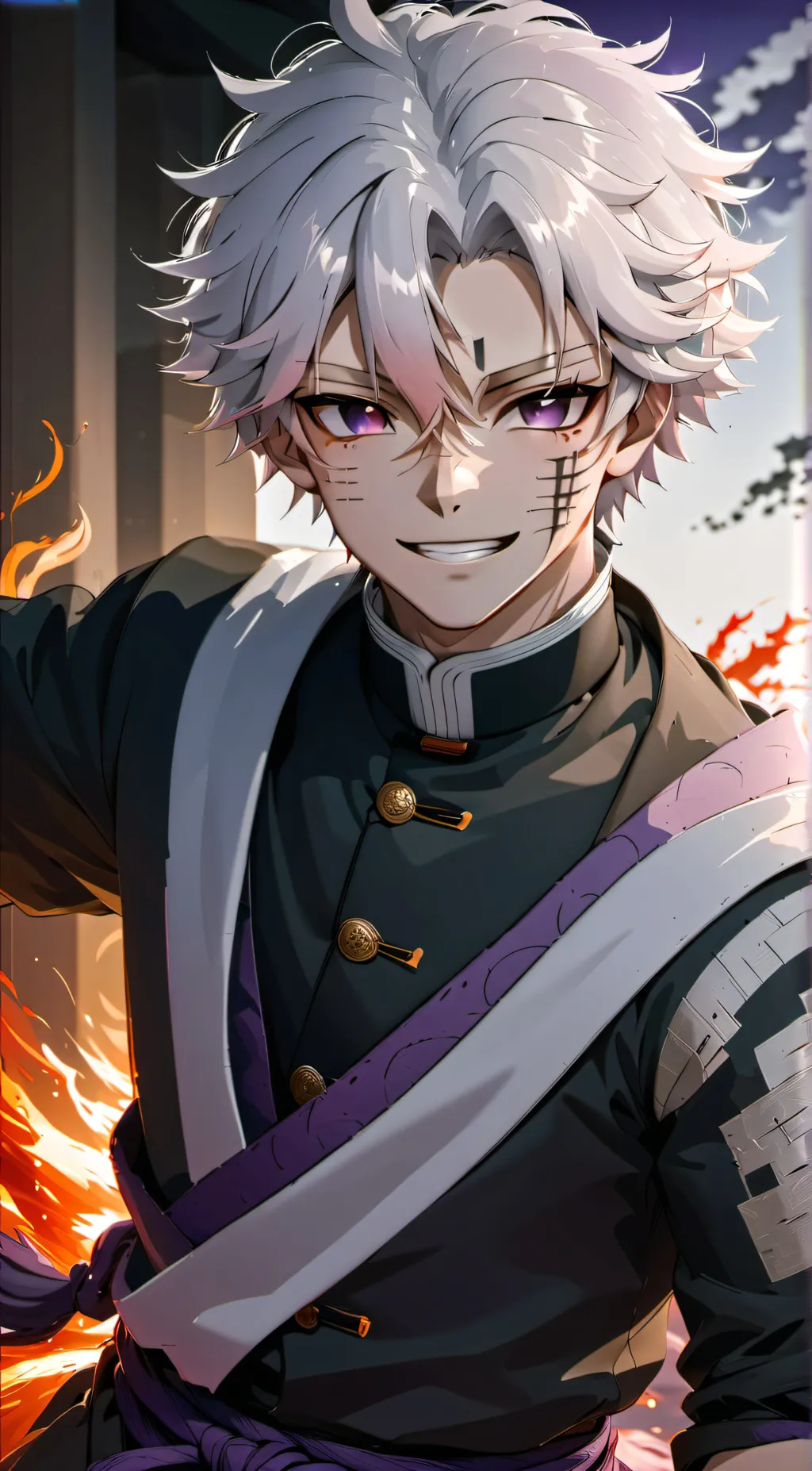 ai character: sanemi  background