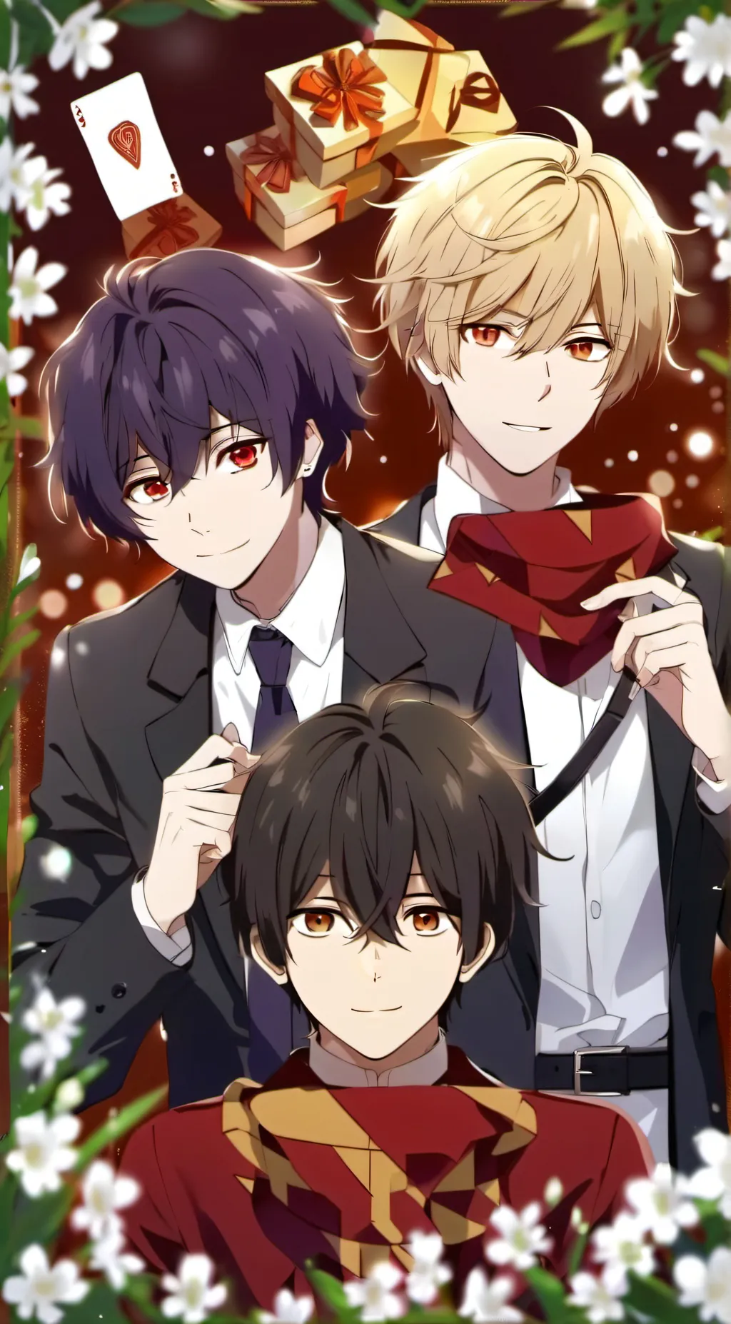 ai character: Aiden,alex,kaden  background