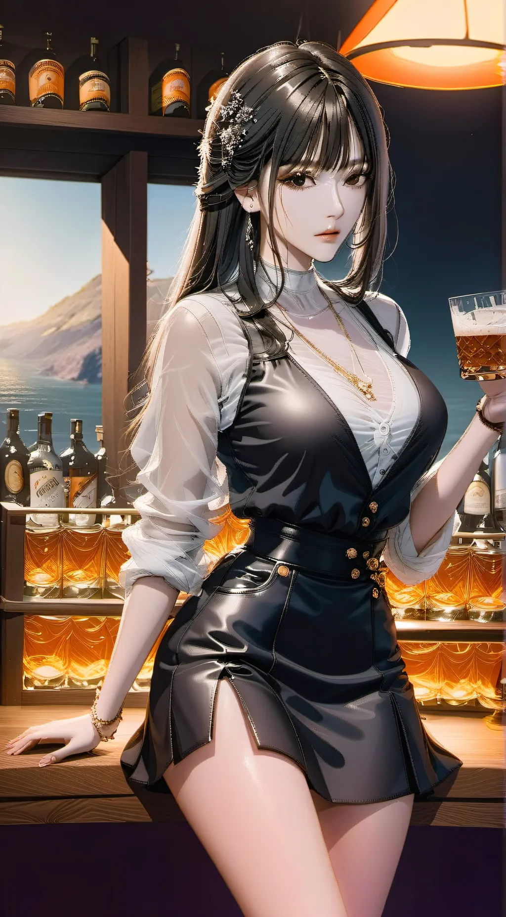 ai character: donna background