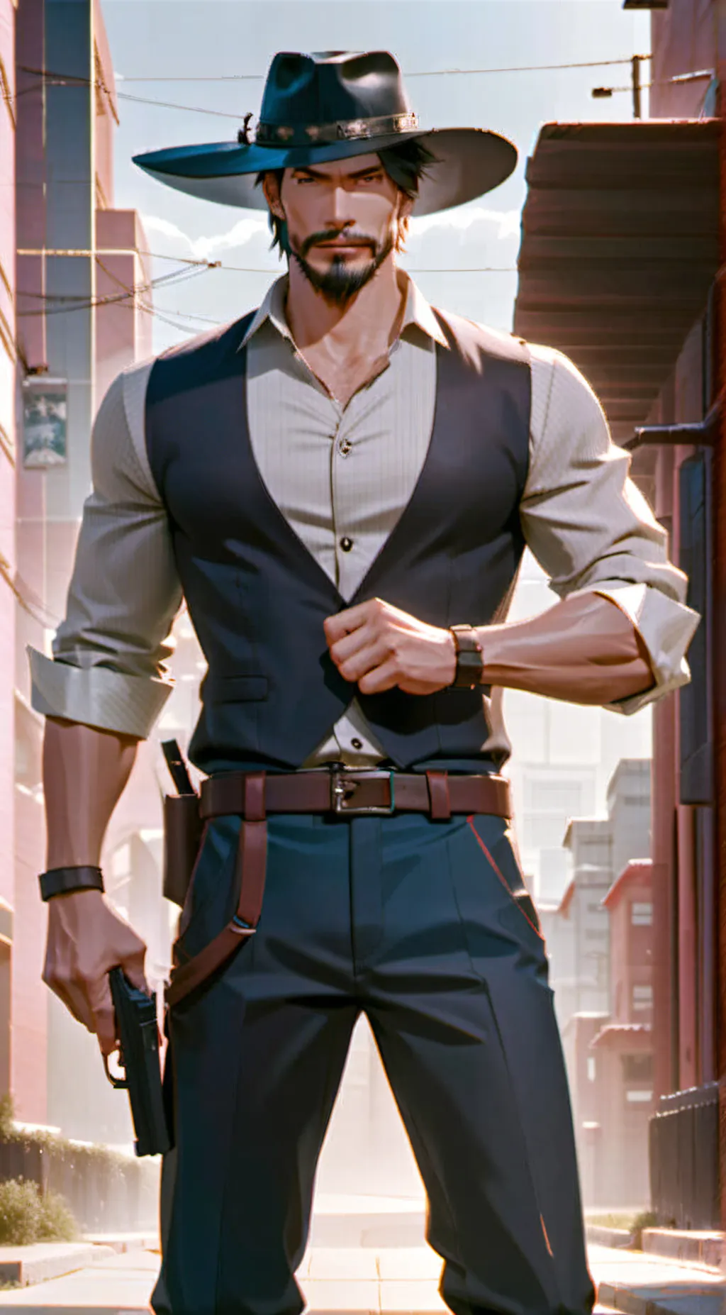 ai character: Cow TF 3!!! background