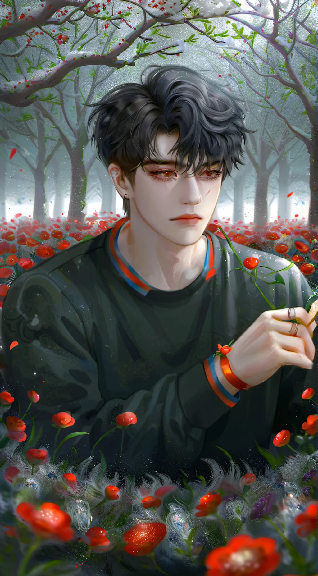 ai character: Anthony background