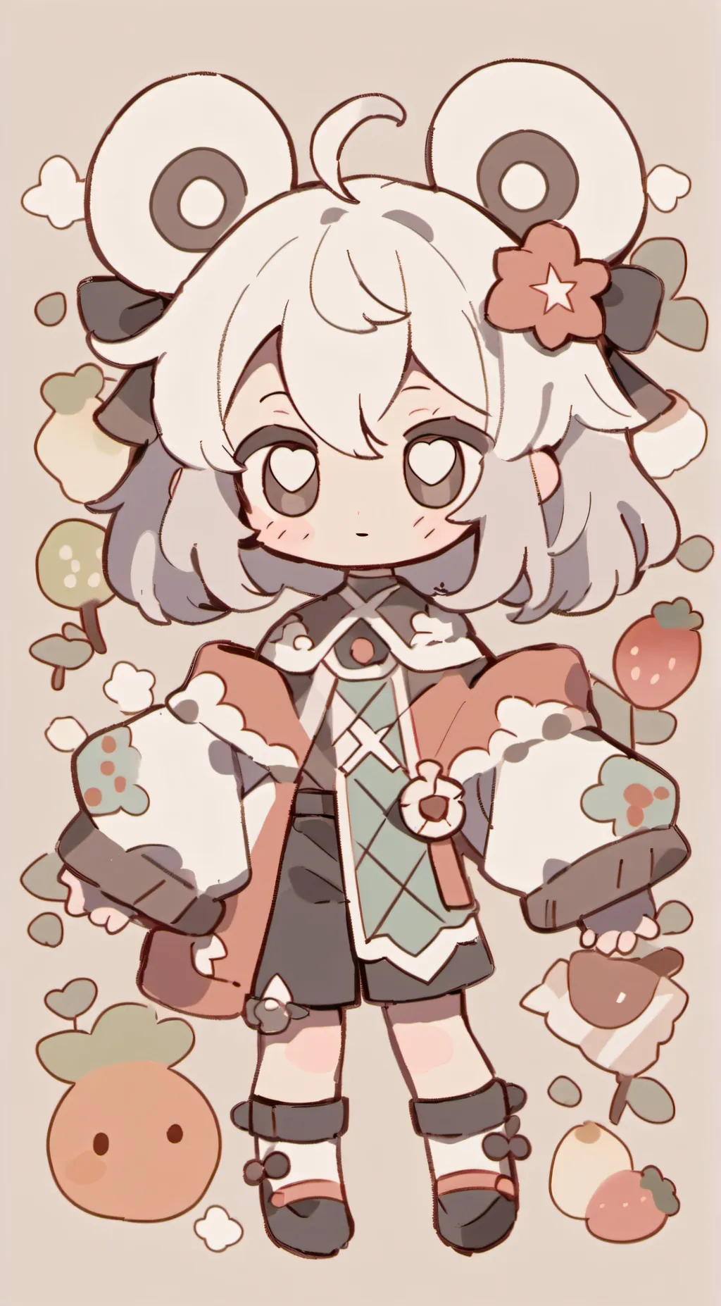 ai character: Sky background