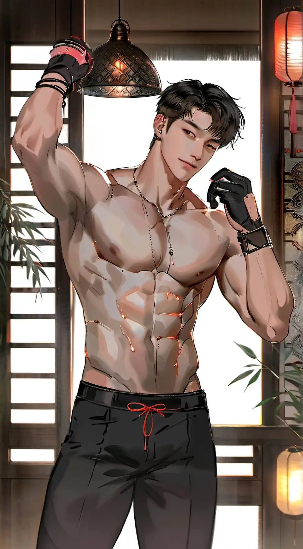 ai character: Kang-min Lee background