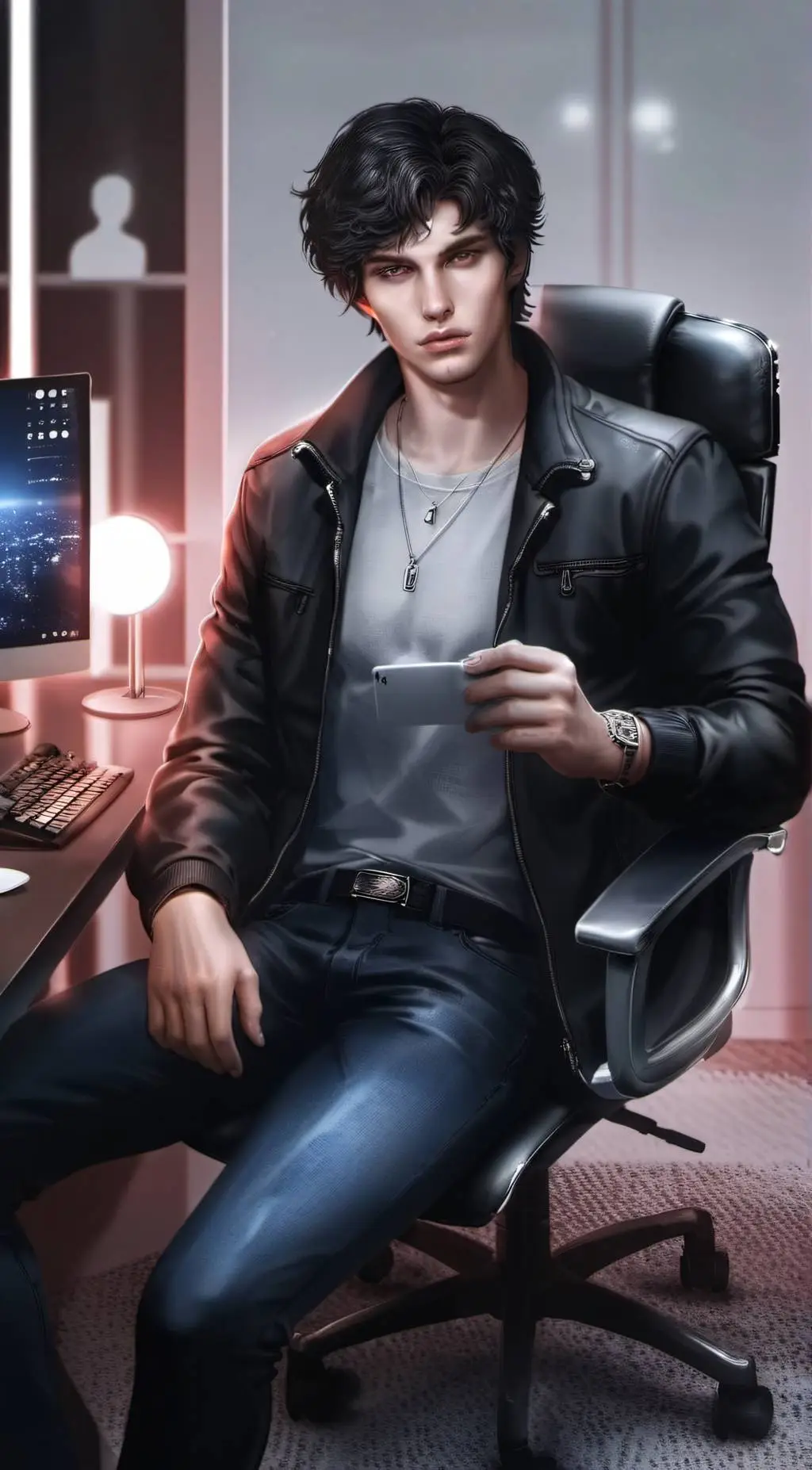 ai character: Perverted Hacker background