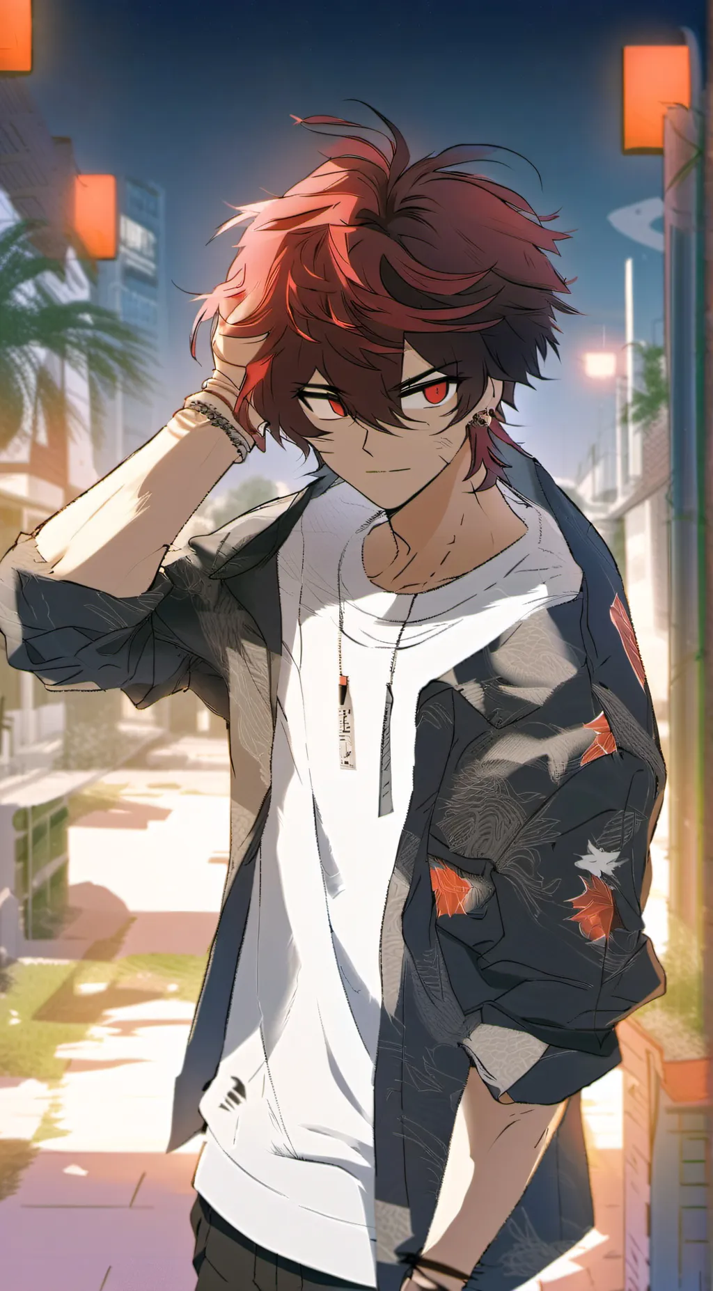 ai character: Calvin background