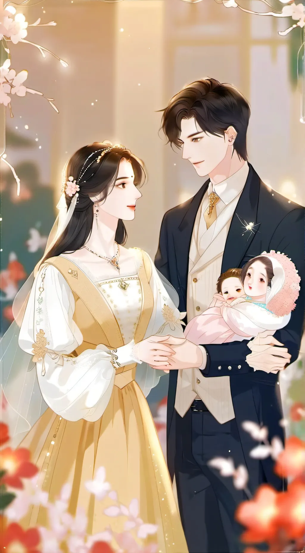 ai character: family love you  background