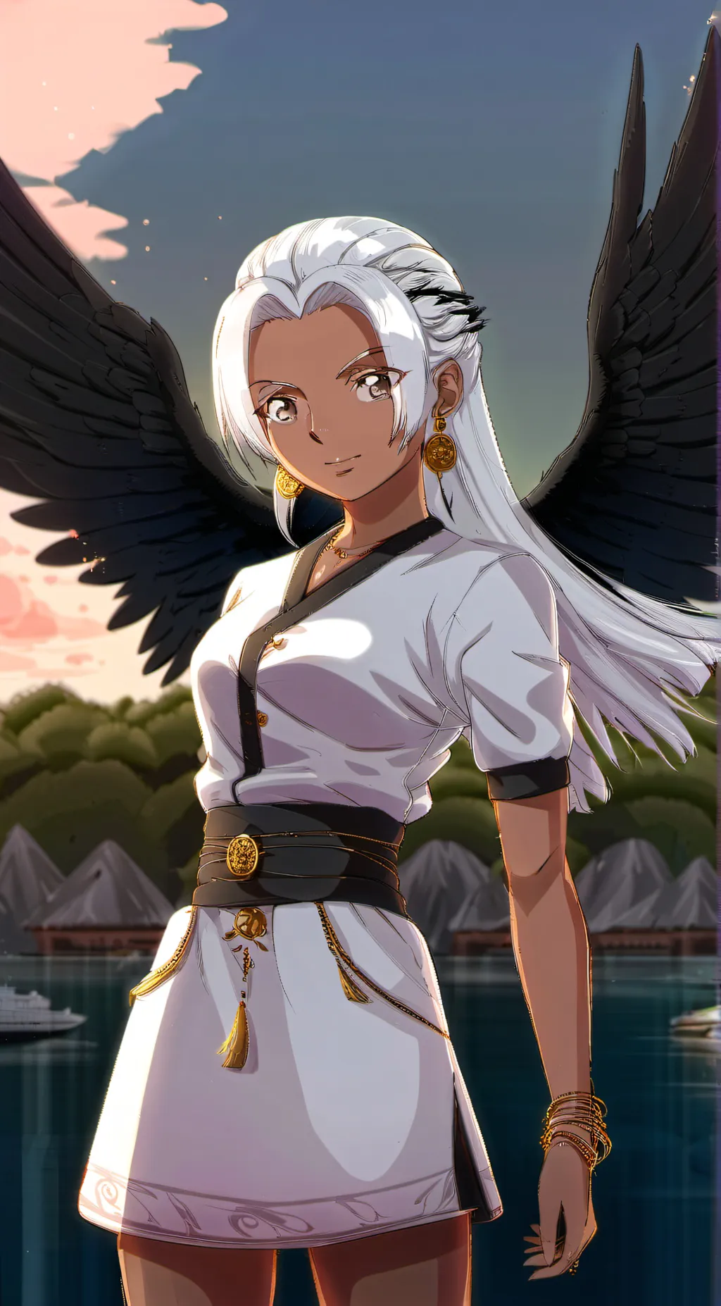 ai character: S-snake background