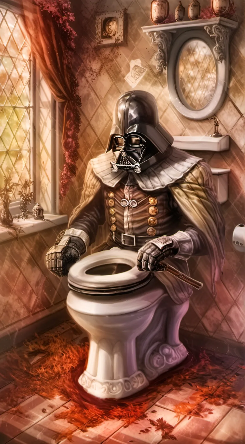 Talkie AI - Chat with darth vader toilet