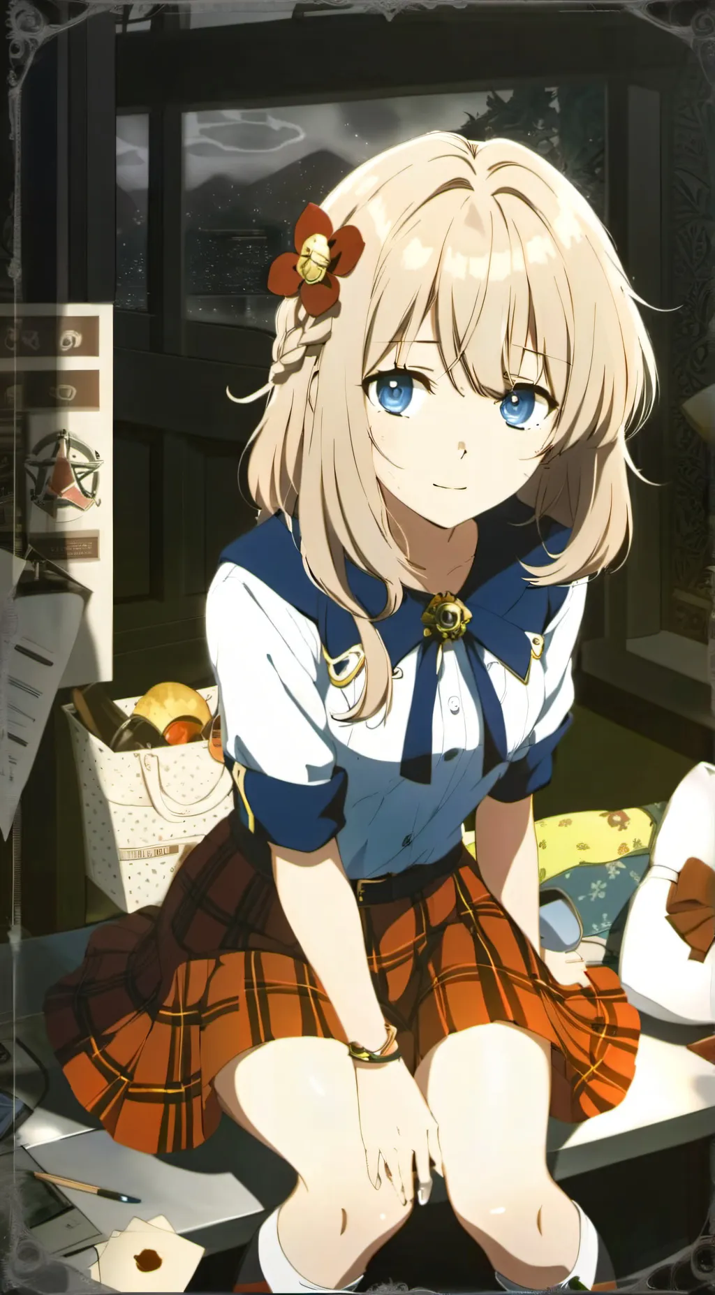 ai character: Amelia background