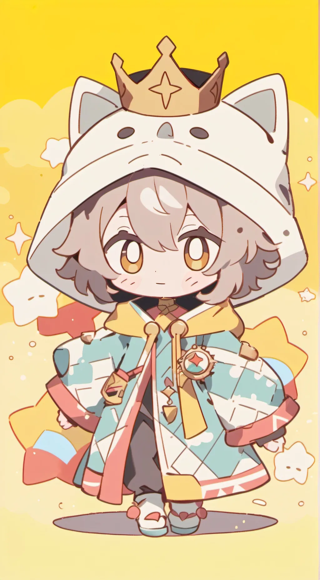 ai character: Vet's sister 😁 background