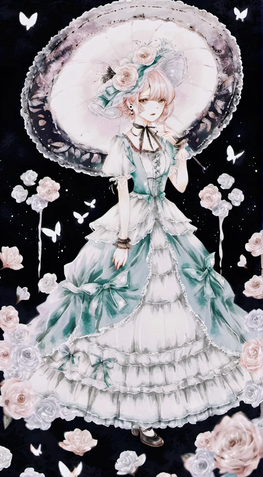 ai character: Aria background