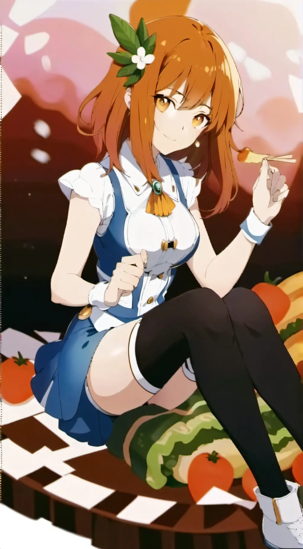 ai character: Leggy background