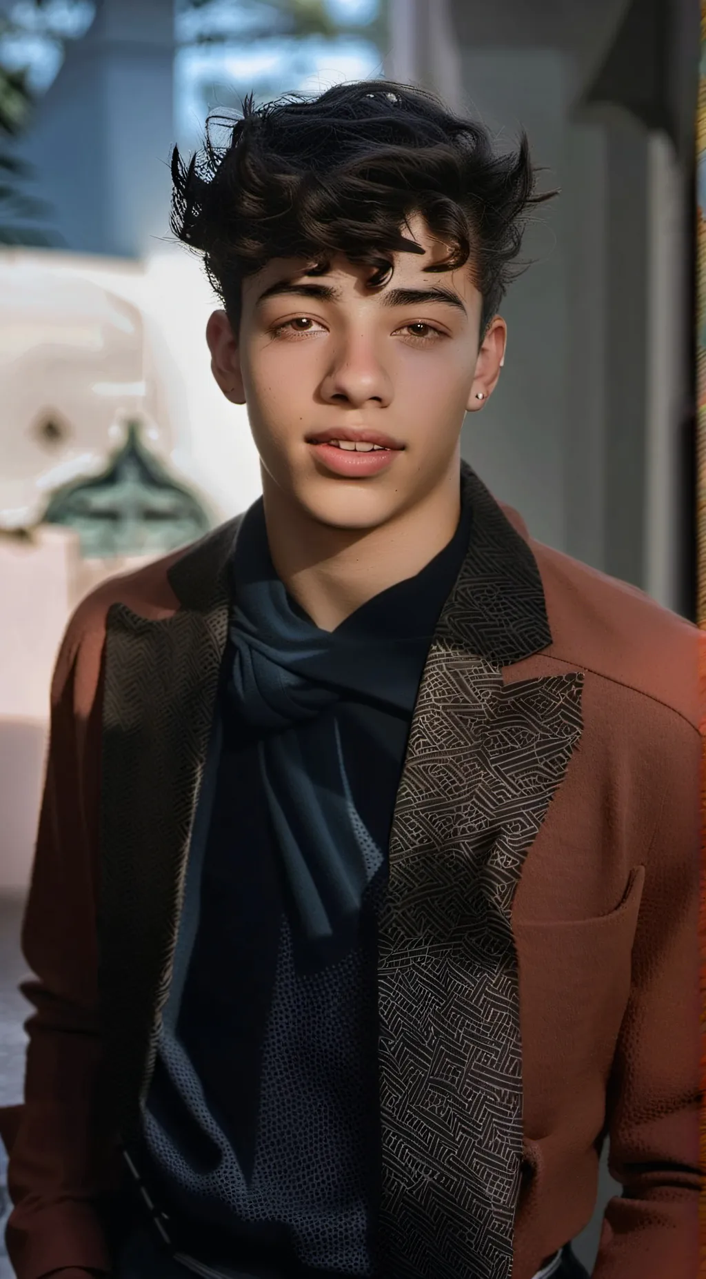 ai character: Denys  background