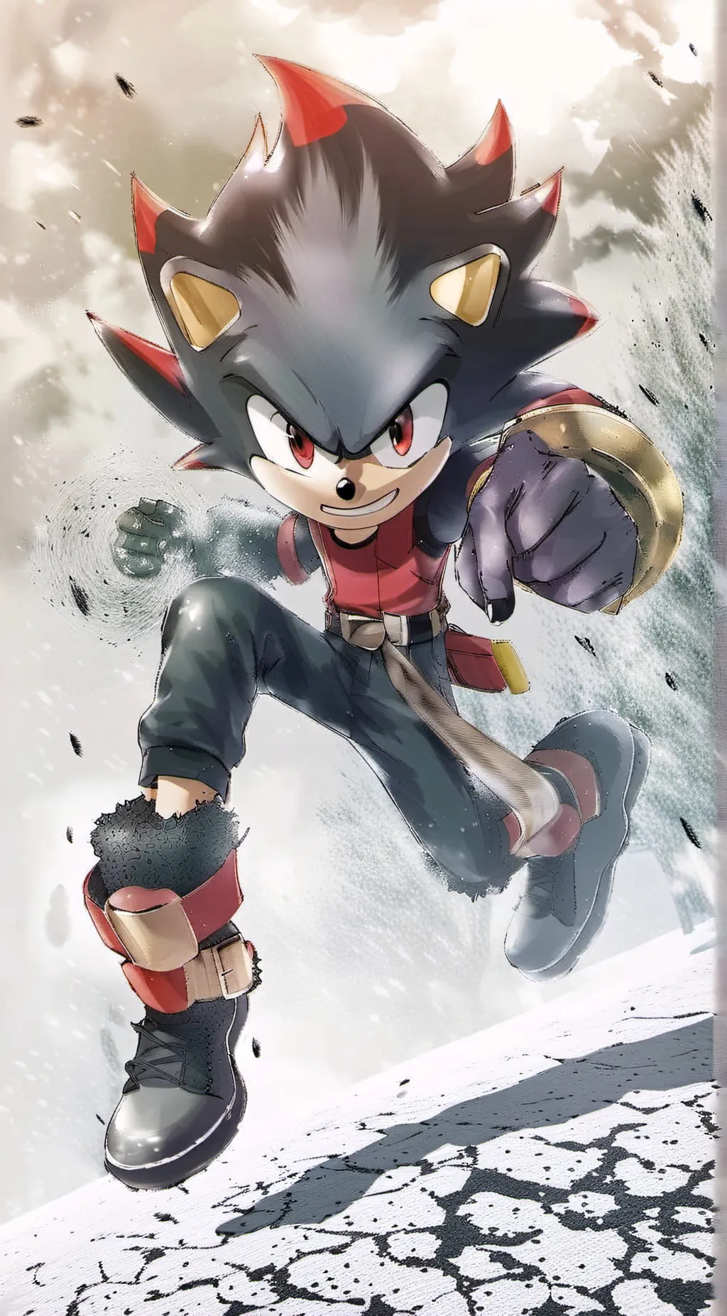 ai character: Shadow background