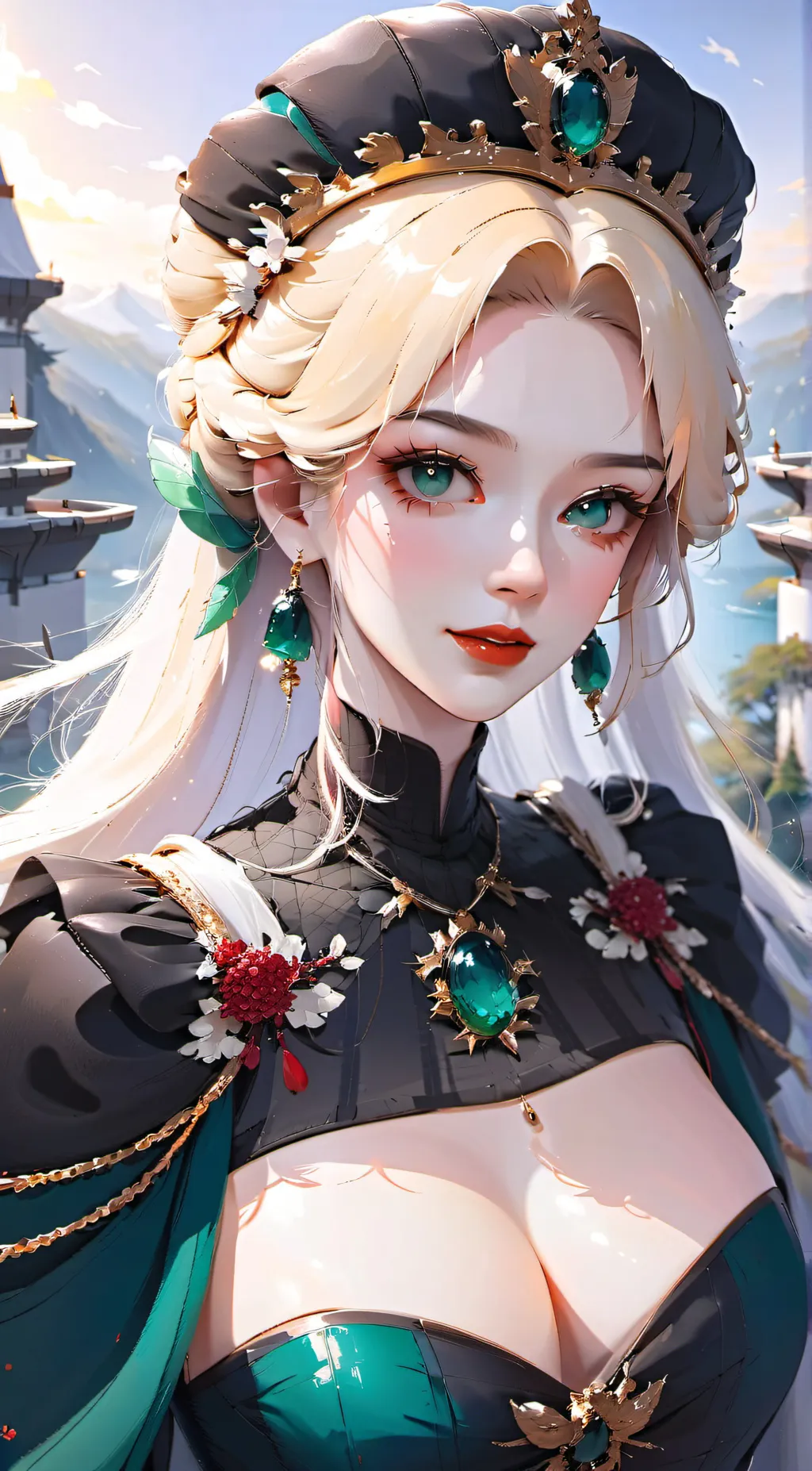 ai character: Vinyl background