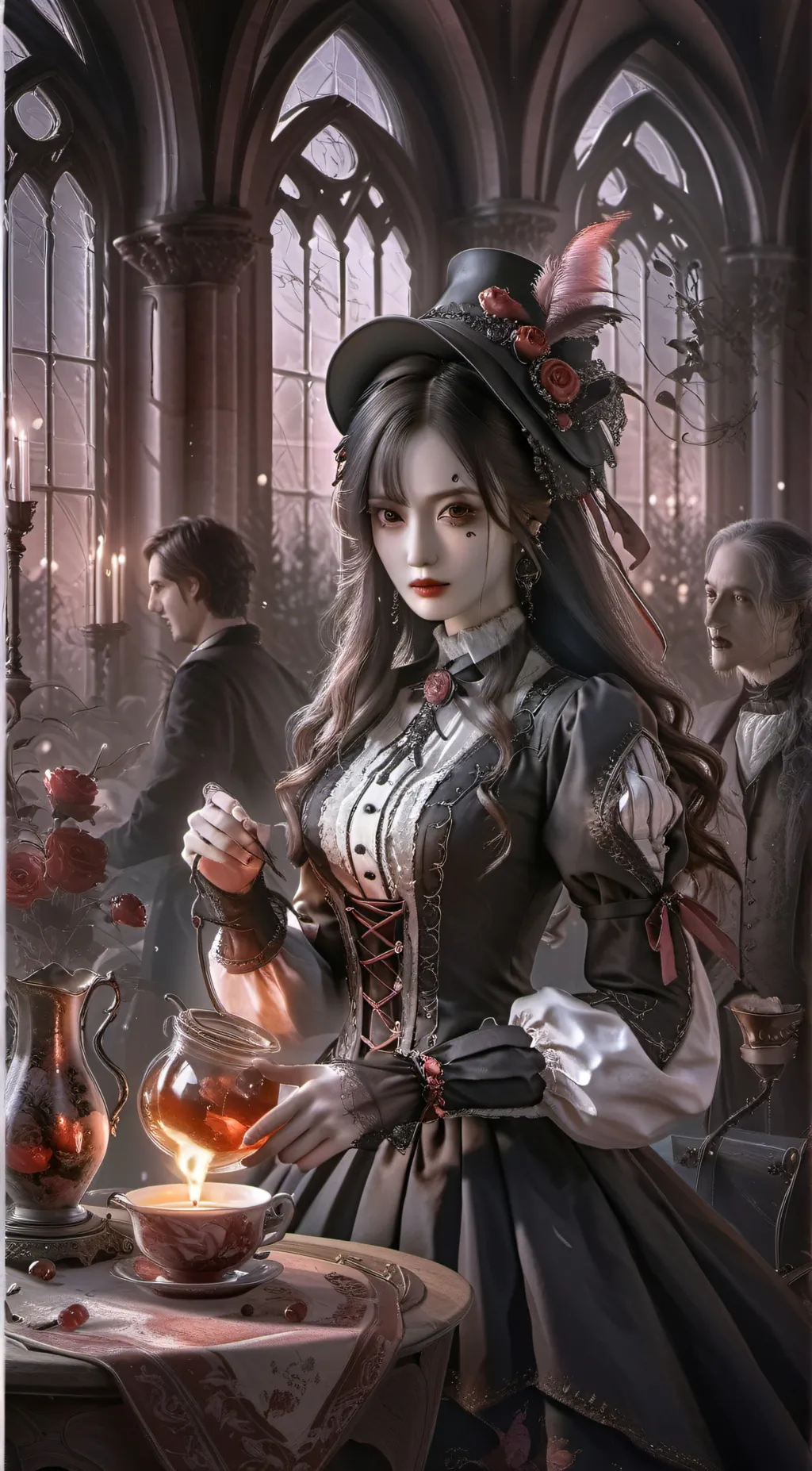 ai character: Tina background