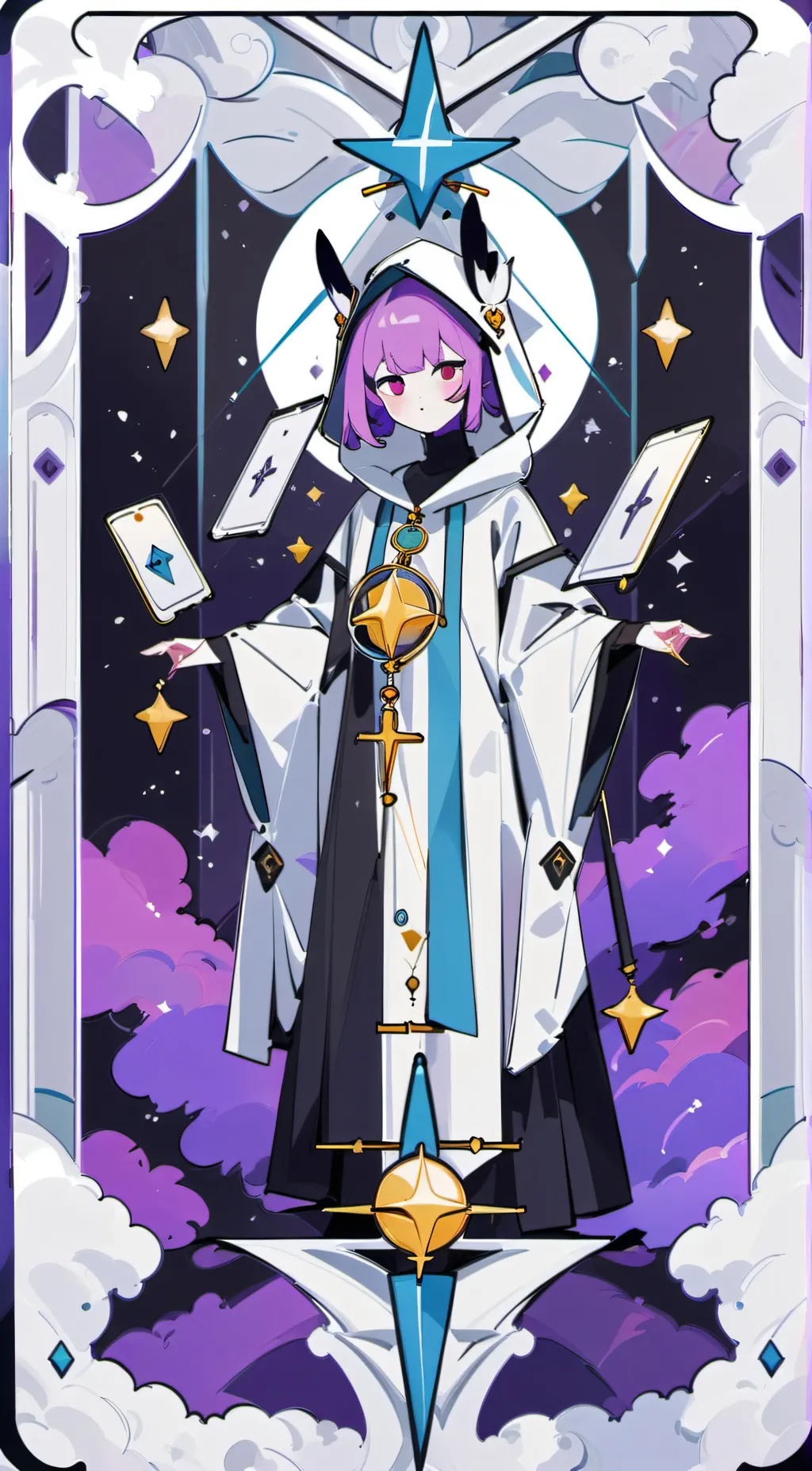 ai character: cat background