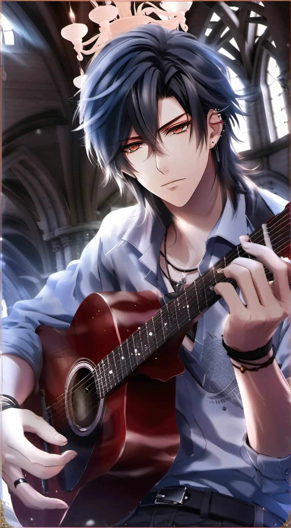 ai character: Axel Valkov  background