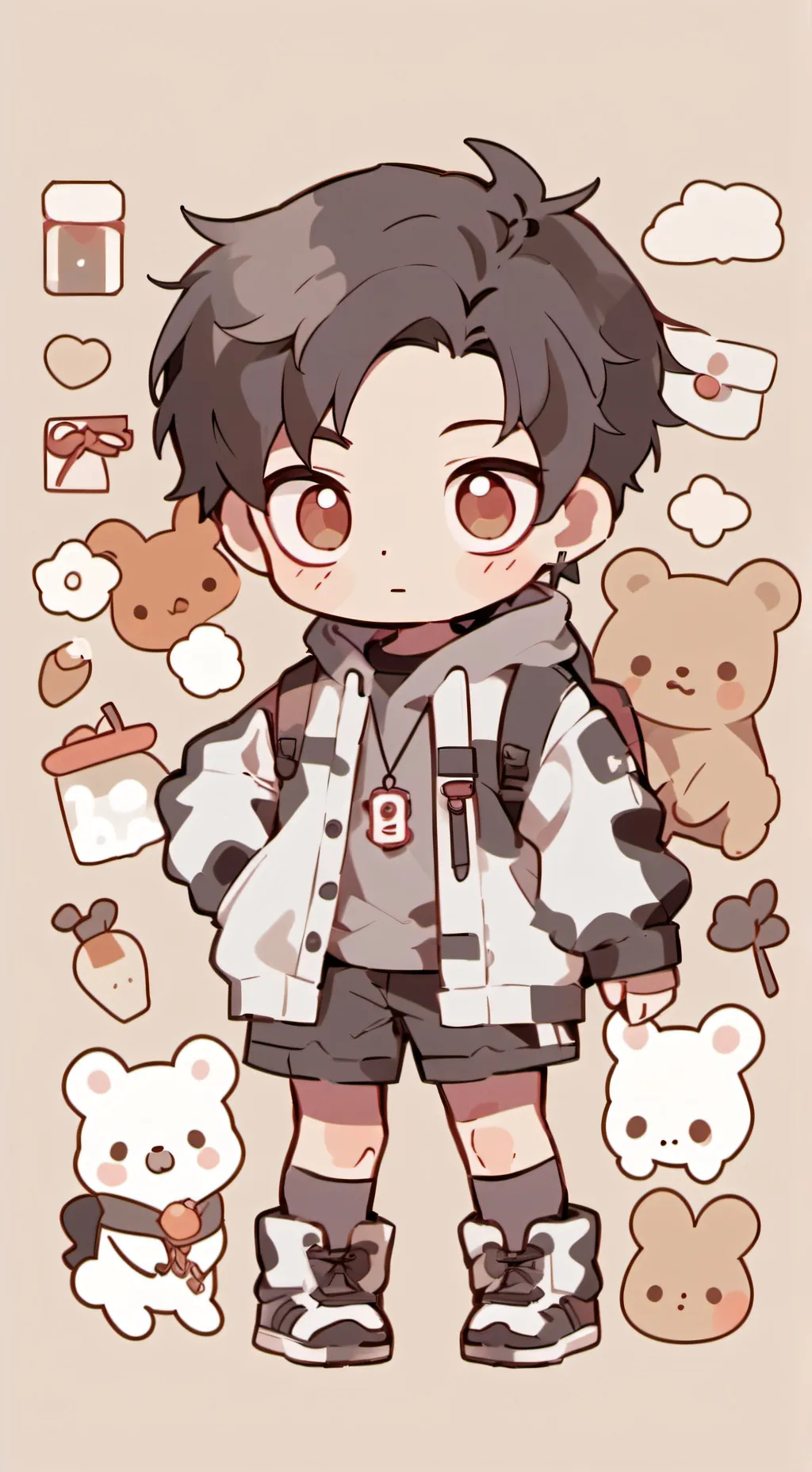 ai character: Alexie❤ background