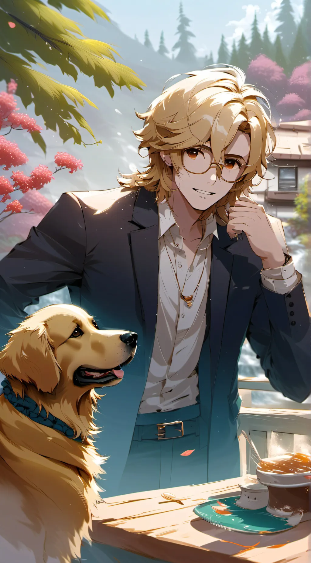 ai character: Ashton background