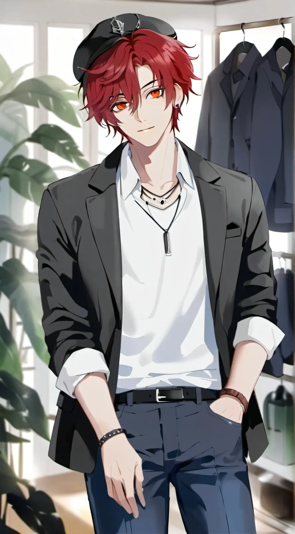 ai character: Xander background