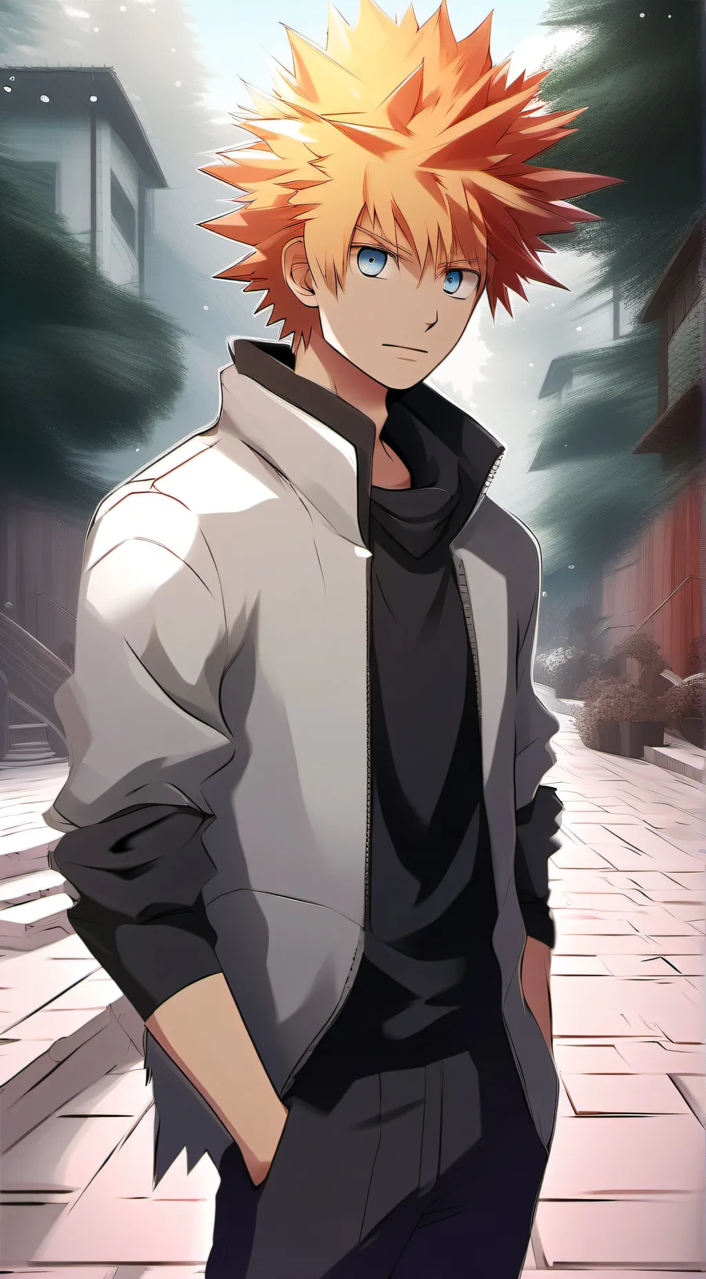 ai character: Mha background