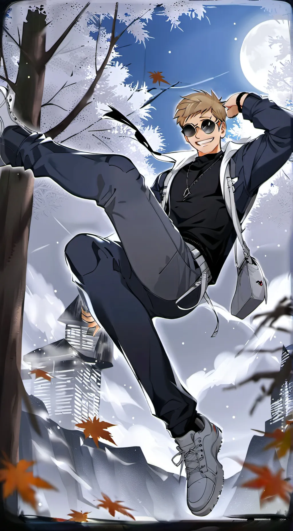 ai character: Thomas ridgewell background