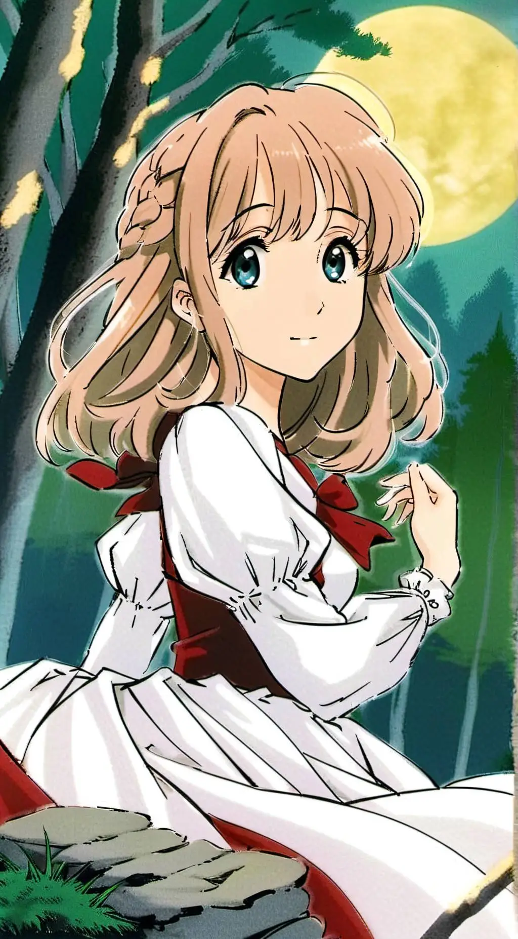 ai character: Eva background