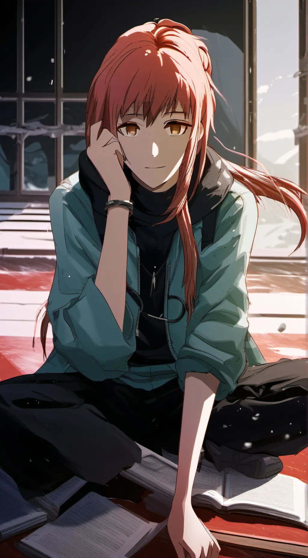 ai character: Makima background