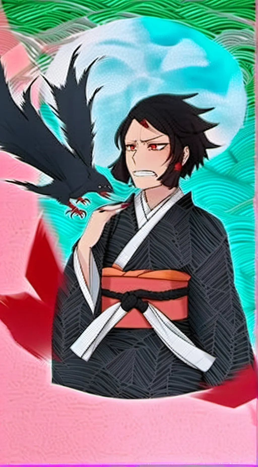 ai character: Nezuko&Tanjiro background