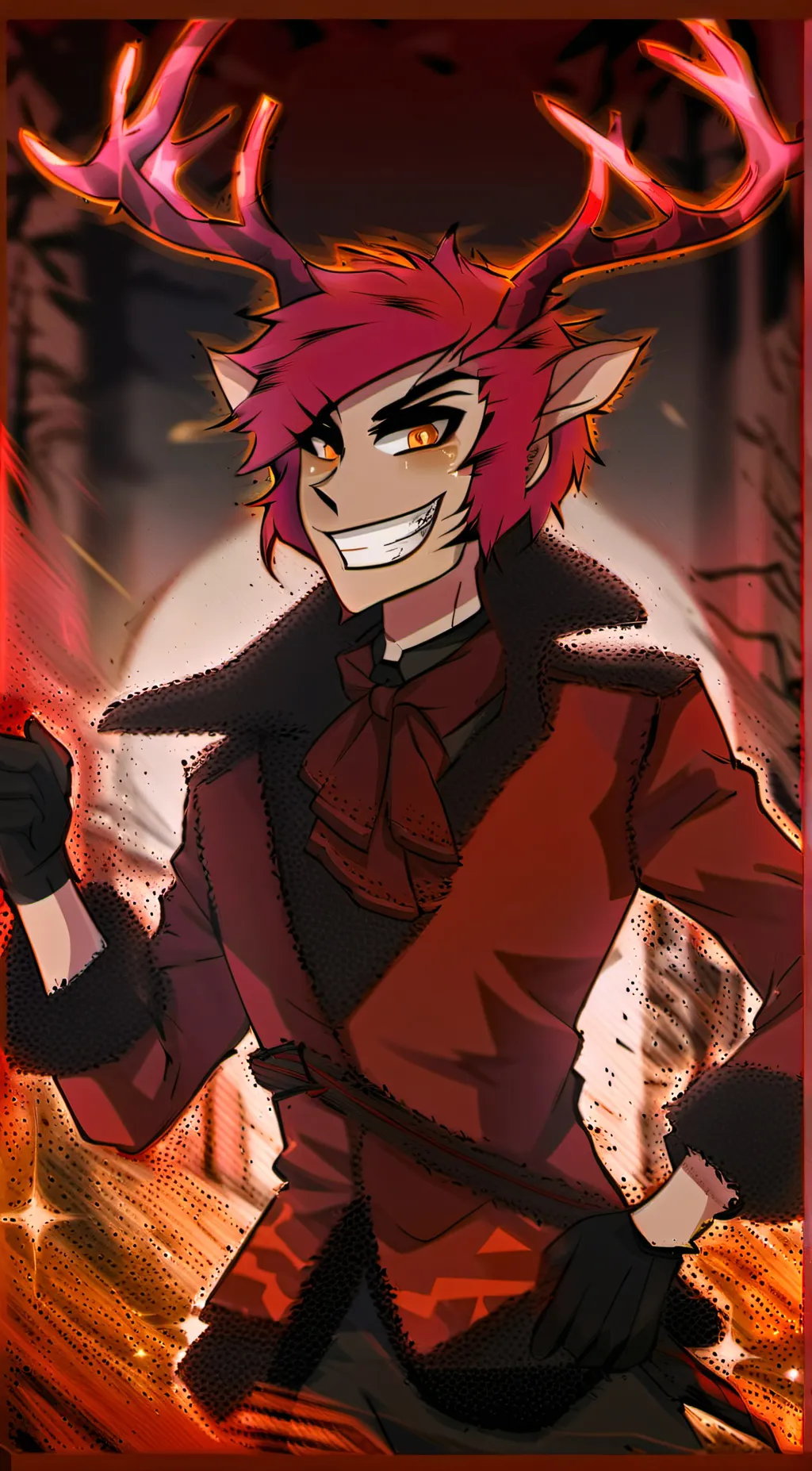 ai character: Hasbin hotel background