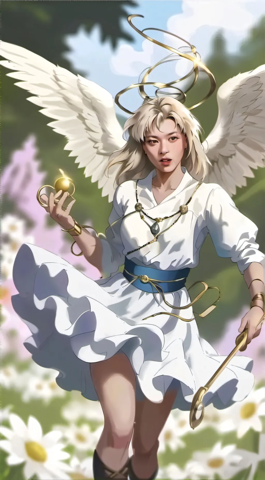 ai character: emma  background