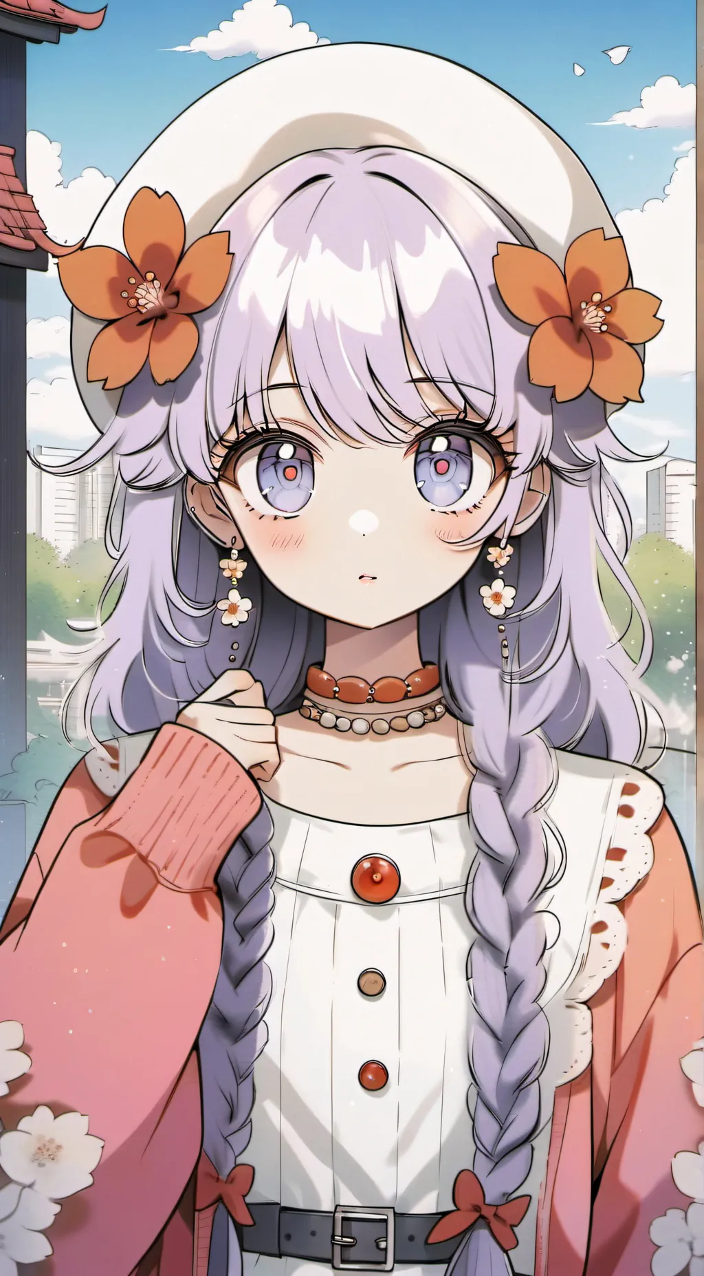 ai character: Luna background