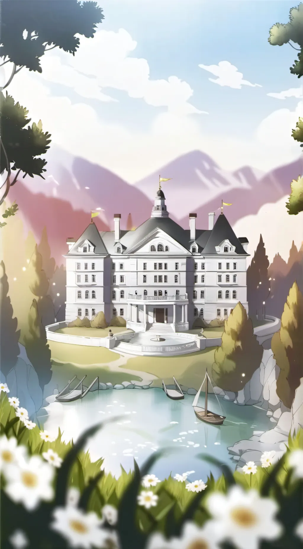 ai character: Hazbin Hotel background