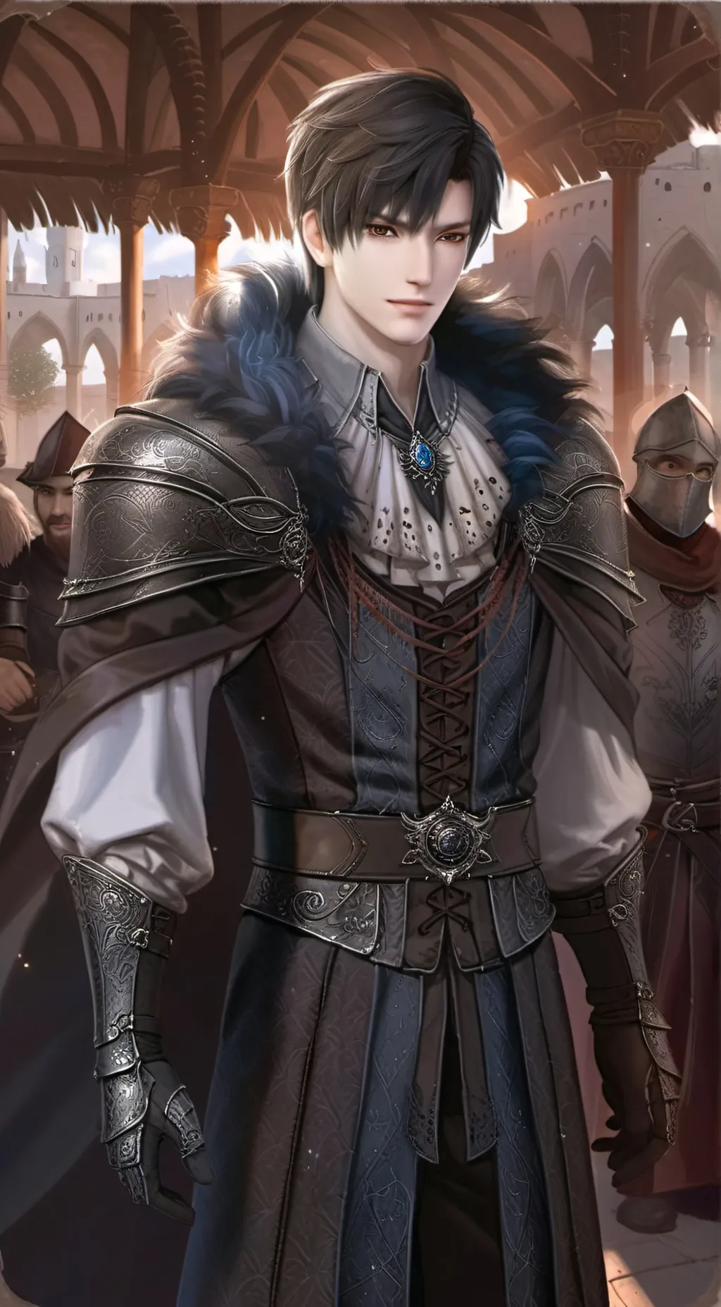 ai character: Duke Marcel Wyvern background
